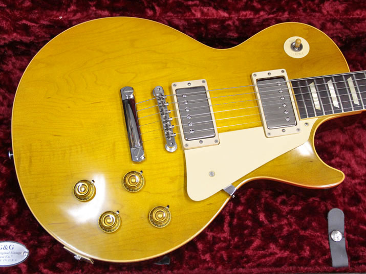 Gibson Custom Shop True Historic 1958 Les Paul Standard Vintage Lemon Burst 2