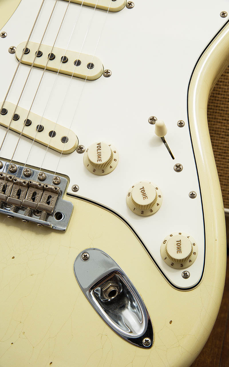Fender Custom Shop MBS 1972 Stratocaster Closet Classic Olympic White Master Built by Dale Wilson 2014 10