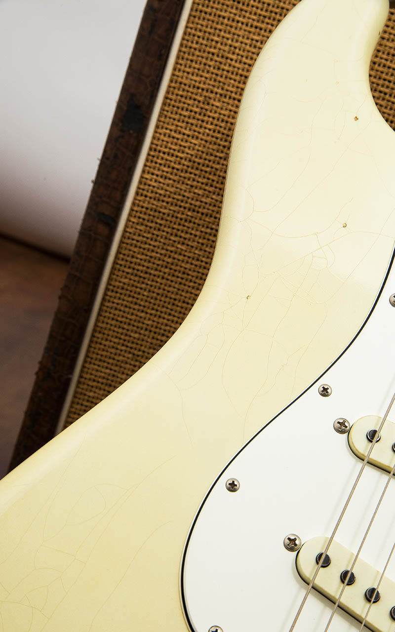 Fender Custom Shop MBS 1972 Stratocaster Closet Classic Olympic White Master Built by Dale Wilson 2014 12