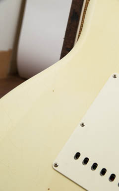 Fender Custom Shop MBS 1972 Stratocaster Closet Classic Olympic White Master Built by Dale Wilson 2014 写真13 サムネイル