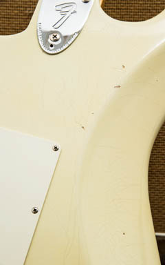 Fender Custom Shop MBS 1972 Stratocaster Closet Classic Olympic White Master Built by Dale Wilson 2014 写真15 サムネイル