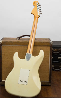 Fender Custom Shop MBS 1972 Stratocaster Closet Classic Olympic White Master Built by Dale Wilson 2014 全体裏面 サムネイル