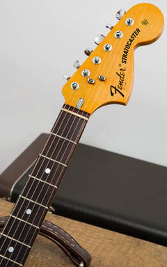 Fender Custom Shop MBS 1972 Stratocaster Closet Classic Olympic White Master Built by Dale Wilson 2014 ヘッド正面 サムネイル