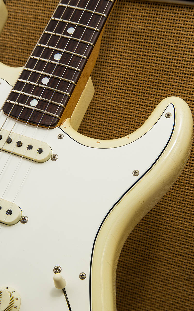 Fender Custom Shop MBS 1972 Stratocaster Closet Classic Olympic White Master Built by Dale Wilson 2014 9