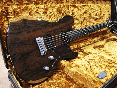 Sugi DS496 SG Ziricote Top & Flame Maple Neck