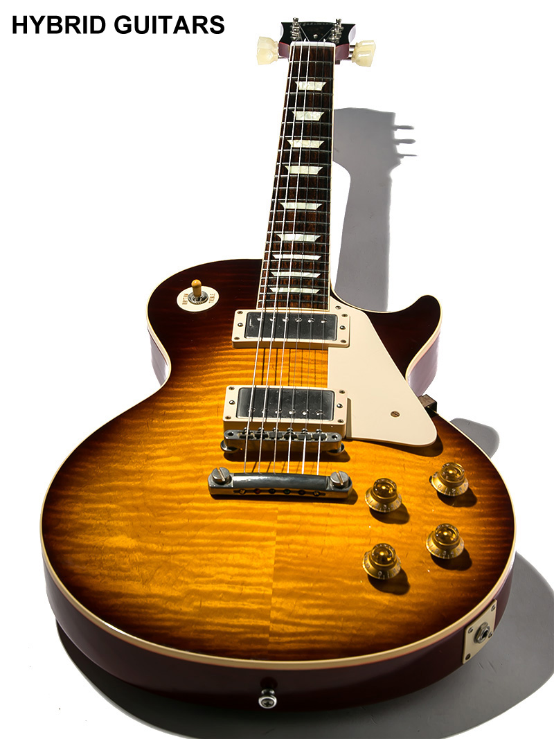 Gibson Custom Shop Hand Select Historic Collection 1958 Les Paul Figured VOS Kindred Burst Fade 2014 11