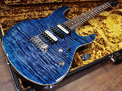Suhr Modern Aqua Blue Burst
