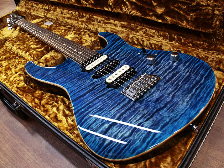 Suhr Modern Aqua Blue Burst 2