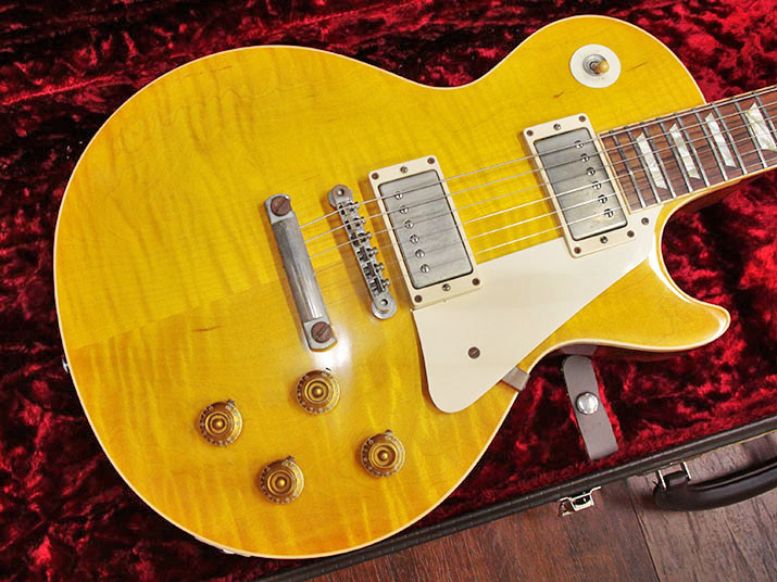 Gibson Custom Shop Historic Collection 1960 Les Paul Reissue AA Figured VOS Butter Scotch 2