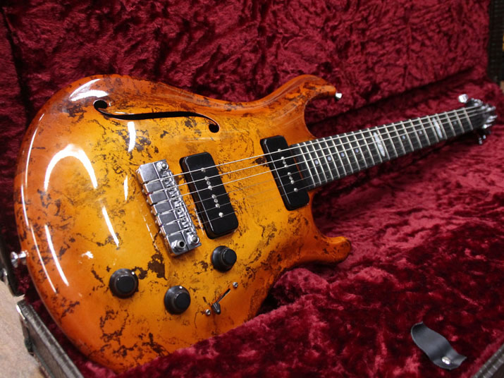 Flaxwood LIEKKI Trem Aurinko Orange Burst 1