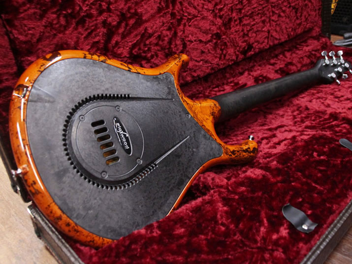 Flaxwood LIEKKI Trem Aurinko Orange Burst 4