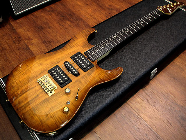 Tom Anderson Hollow Drop Top Koa 1