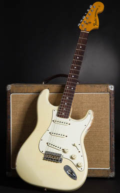 Fender Custom Shop MBS 1972 Stratocaster Heavy Relic Olympic White Master Built by Dale Wilson 全体正面 サムネイル