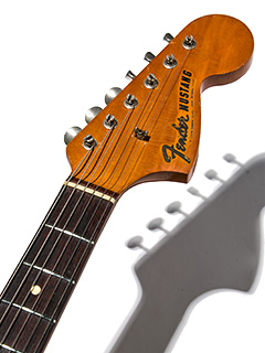 Fender USA Mustang Dakota Red '66-'67 ヘッド正面 サムネイル