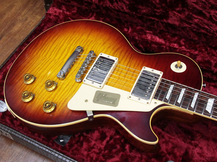 Gibson Custom Shop Historic Select 1959 Les Paul Reissue Vintage Gloss Bourbon Burst 2