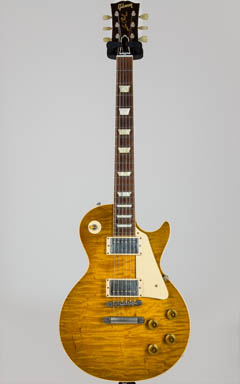 Gibson Custom Shop Historic Select 1959 Les Paul Reissue Heavy Aged Green Lemon 全体正面 サムネイル