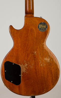 Gibson Custom Shop Historic Select 1959 Les Paul Reissue Heavy Aged Green Lemon ボディー裏面 サムネイル