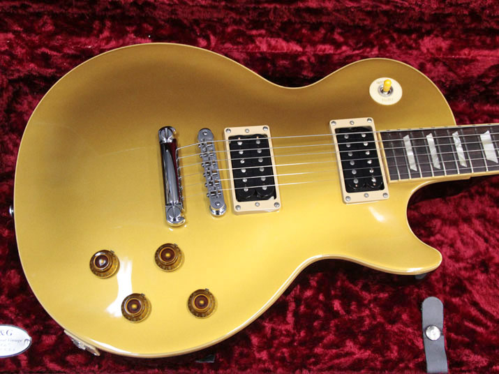 Gibson Slash Les Paul Gold Top Dark Back 2