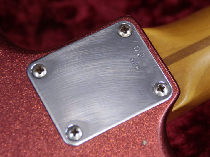 Scoop Creation Works Stratocaster Type Aged Burgundy Mist Metallic 7
