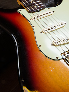 Fender Custom Shop Limited MBS 1960 Stratocaster Relic 3TS Brazilian Rosewood(BZF) Fingerboard Master Built by Dennis Galuszka 写真10 サムネイル