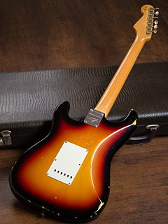 Fender Custom Shop Limited MBS 1960 Stratocaster Relic 3TS Brazilian Rosewood(BZF) Fingerboard Master Built by Dennis Galuszka 全体裏面 サムネイル