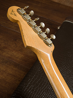 Fender Custom Shop Limited MBS 1960 Stratocaster Relic 3TS Brazilian Rosewood(BZF) Fingerboard Master Built by Dennis Galuszka ヘッド裏面 サムネイル