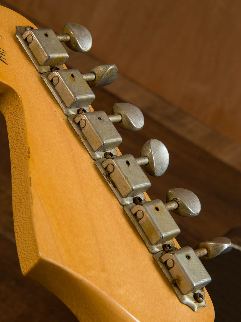 Fender Custom Shop Limited Master Built 1960 Stratocaster Relic O.White Brazilian Rosewood by Dennis Galuszka 18