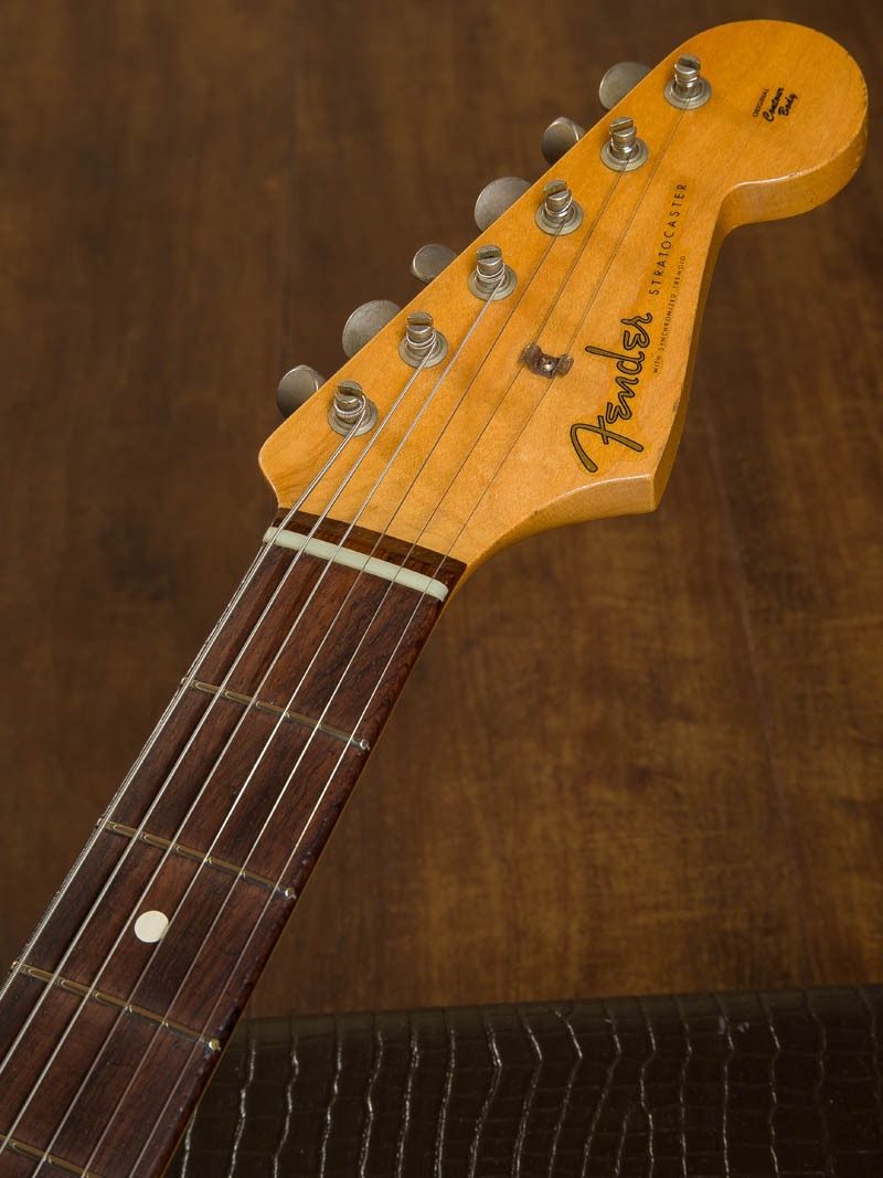 Fender Custom Shop Limited Master Built 1960 Stratocaster Relic O.White Brazilian Rosewood by Dennis Galuszka 5