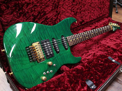 Tom Anderson Grand AM Translucent Green