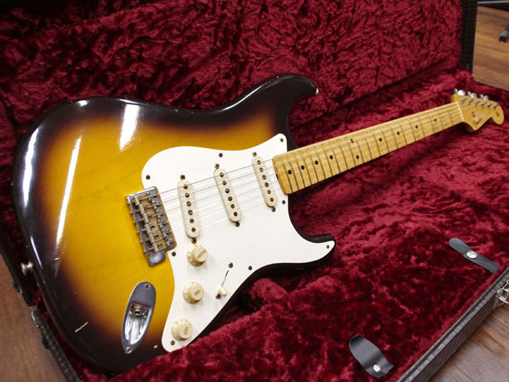 Fender Custom Shop Limited Edition 1956 Stratocaster Relic 2TS by Master Builder Apprentice Paul Waller 1