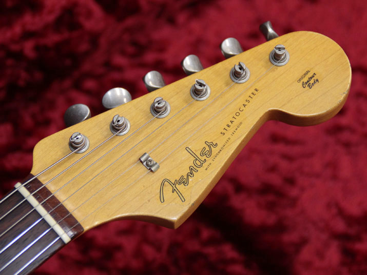 Fender Custom Shop 1960 Stratocaster Ash Body Relic Vintage Blonde 7
