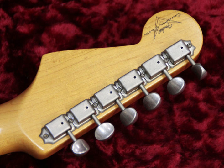 Fender Custom Shop 1960 Stratocaster Ash Body Relic Vintage Blonde 8