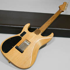 Warmoth Stratocaster Type Flame KOA  with Tom Anderson Pickups 全体裏面 サムネイル