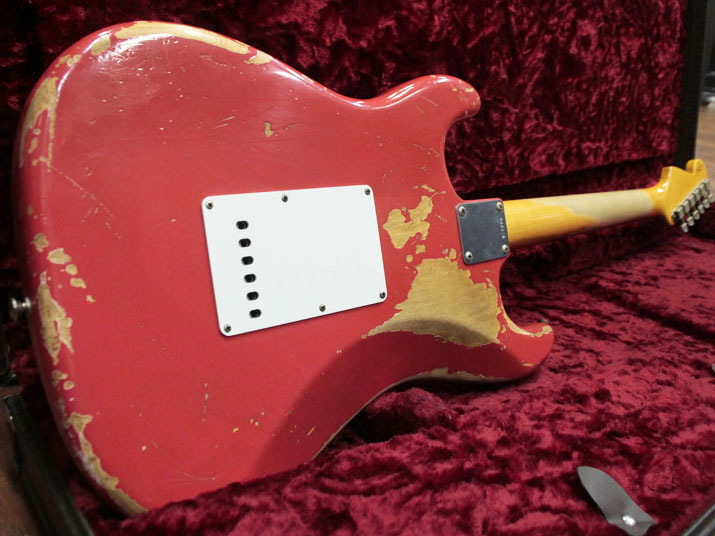 Fender Custom Shop 1962 Stratocaster Heavy Relic Fiesta Red 3