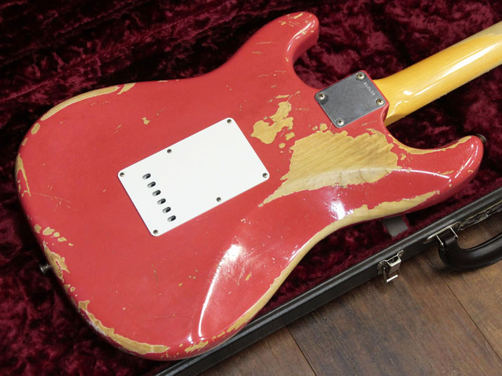 Fender Custom Shop 1962 Stratocaster Heavy Relic Fiesta Red 4