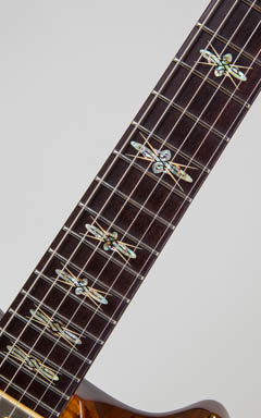 Paul Reed Smith(PRS) Private Stock Violin McCarty Black Gold ヘッド正面 サムネイル