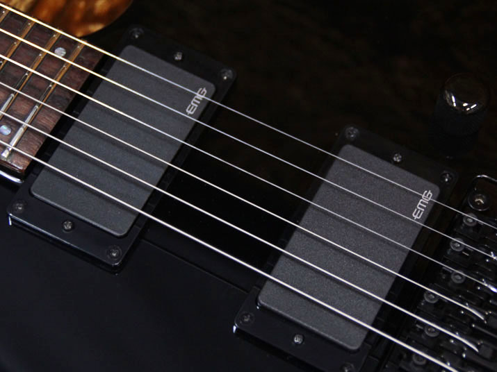 E-II M-II NECK THRU Black 3