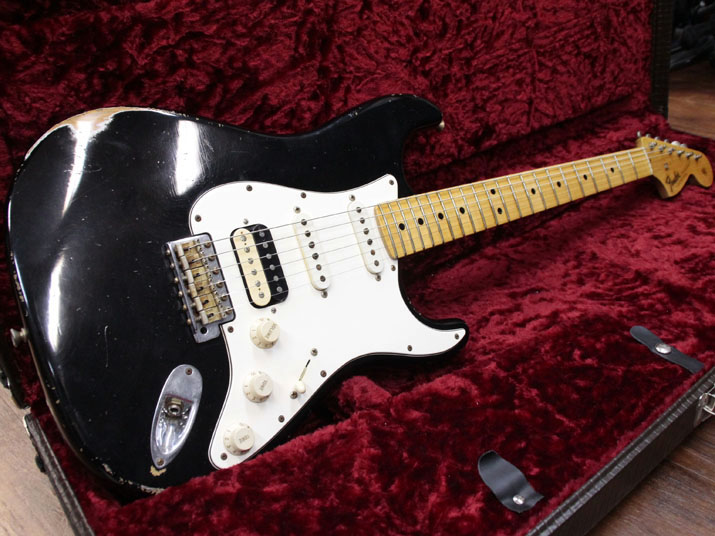 Fender Custom Shop Maser Built 1966 Stratocaster Relic Black HSS by Todd Krause  1