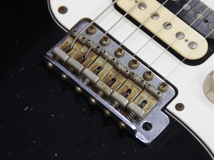 Fender Custom Shop Maser Built 1966 Stratocaster Relic Black HSS by Todd Krause  3