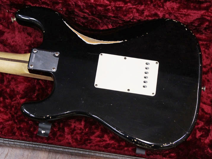 Fender Custom Shop Maser Built 1966 Stratocaster Relic Black HSS by Todd Krause  5