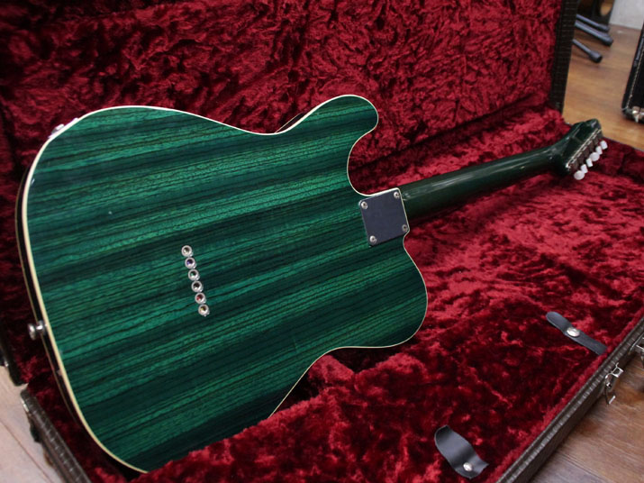 Freedom Custom Guitar Research Green Pepper Trans Green 5