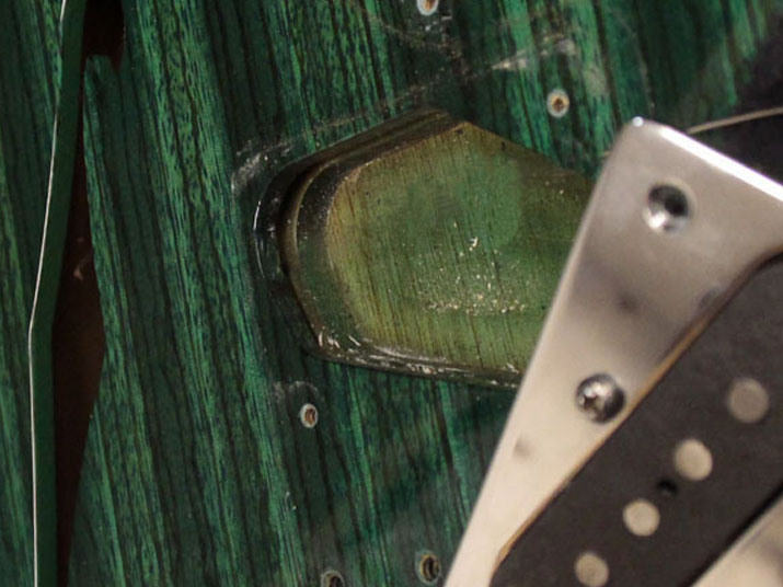 Freedom Custom Guitar Research Green Pepper Trans Green 9