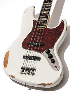LSL INSTRUMENTS Valencia ’67 JB Vintage White ボディー正面 サムネイル