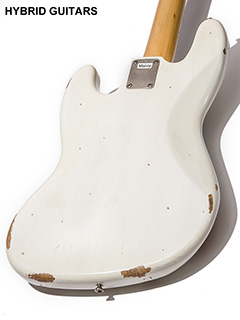 LSL INSTRUMENTS Valencia ’67 JB Vintage White ボディー裏面 サムネイル