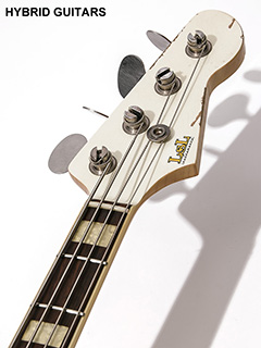 LSL INSTRUMENTS Valencia ’67 JB Vintage White ヘッド正面 サムネイル