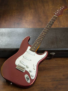 Edwards Stratocaster Type Burgundy Mist 全体正面 サムネイル