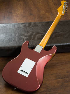 Edwards Stratocaster Type Burgundy Mist 全体裏面 サムネイル