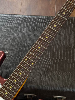 Edwards Stratocaster Type Burgundy Mist 指板 サムネイル