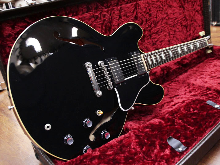 Gibson Custom Shop Historic Collection 1963 ES-335 Block Ebony Nashville Factory 1