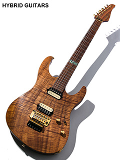 Suhr Modern 1P Curly Koa Top 全体正面 サムネイル